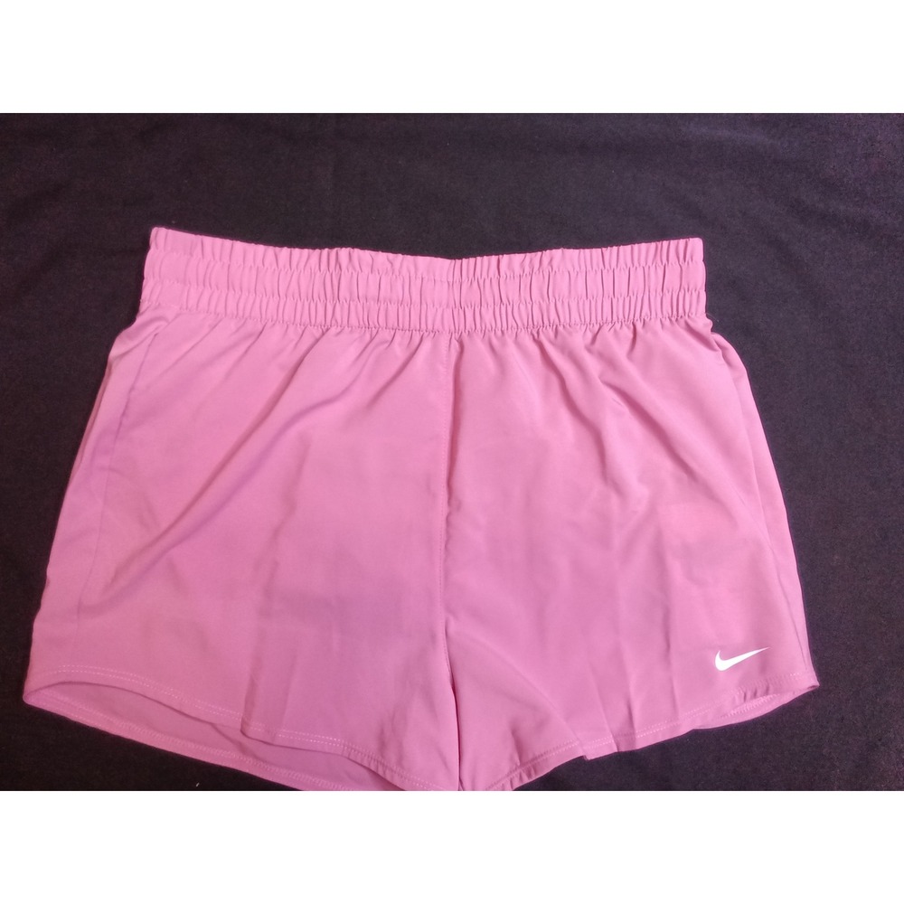 Nike One Kids Training Shorts Pink Dri-FIT Loose Fit DX4967-646 Size XL NWT